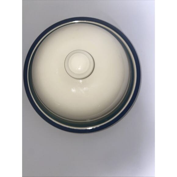 Pfaltzgraff Pottery Ocean Breeze 7-1/2" Round Butter Dish - Picture 7 of 7